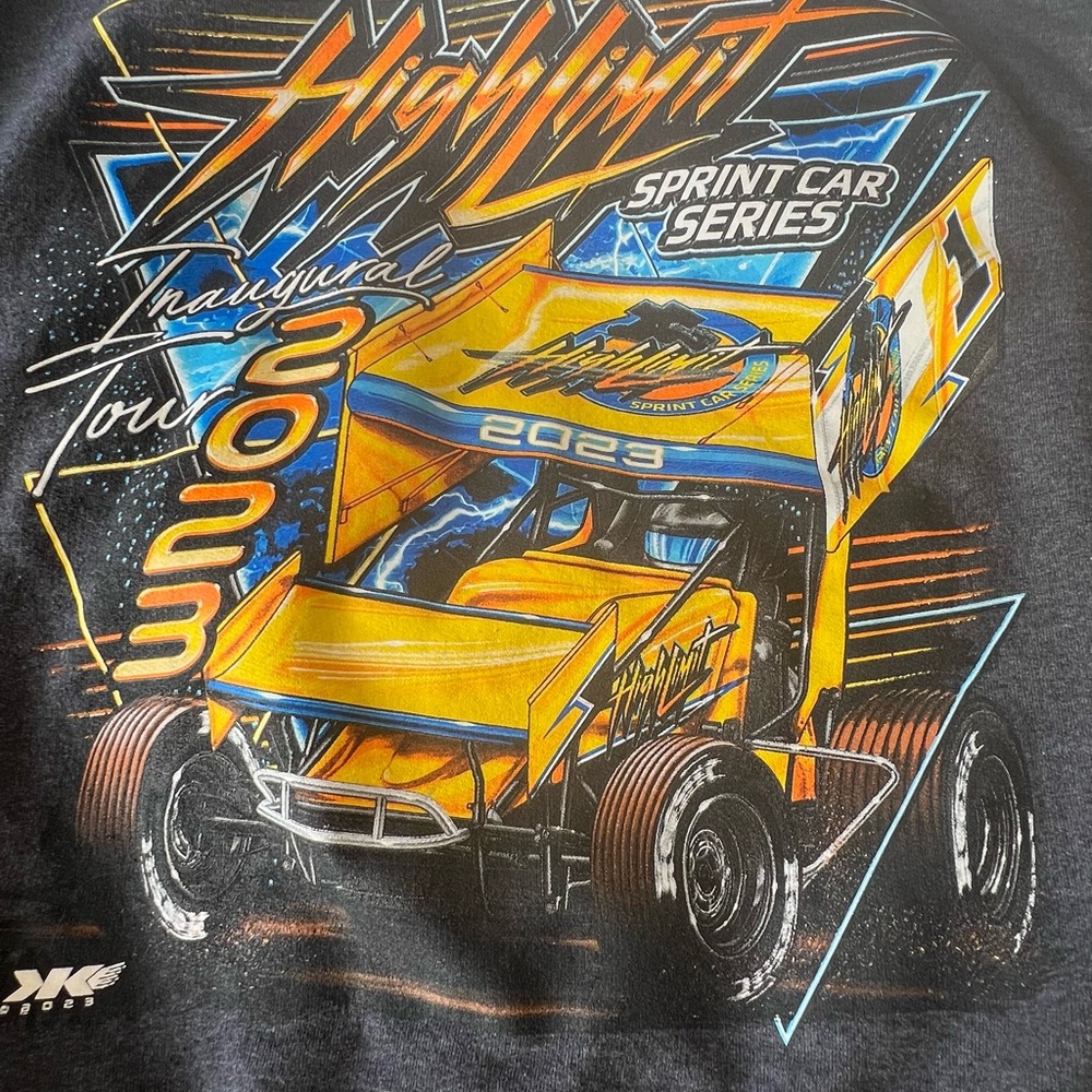 High Limit Sprint Car Series Graphic Sweatshirt Size Small